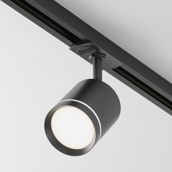 Corp de iluminat pe șină ORLO, Metal, aluminiu, plastic Negru, 5W, MAYTONI TR085-1-5W4K-B [5]