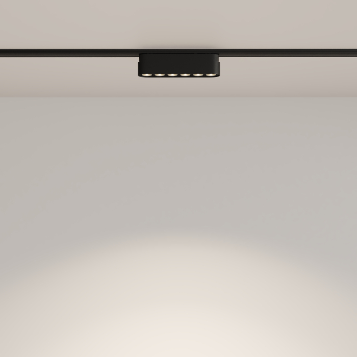 Corp de iluminat pe șină Points, Aluminiu Negru, 6W, MAYTONI TR082-1-6W4K-M-B [6]