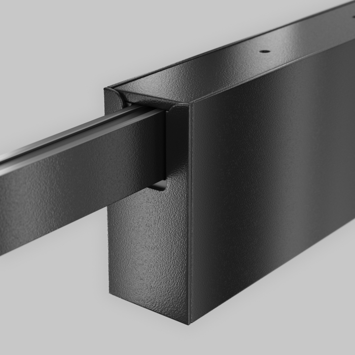 Corp de iluminat pe șină Points Negru Aluminiu 12W MAYTONI TR150-1-12W3K-M-B-DE [4]