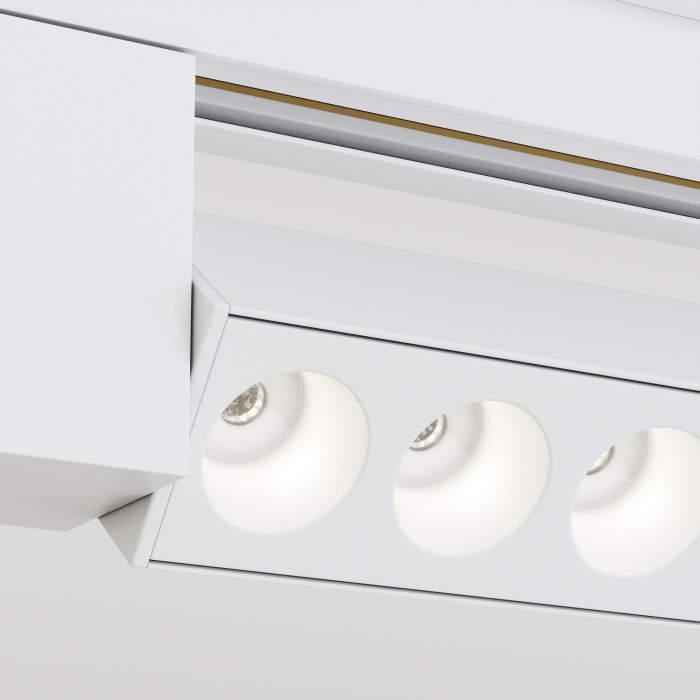 Corp de iluminat pe șină Points Rot, Aluminiu și plastic Alb, 20W, Maytoni TR010-1-20W4K-M-W [9]