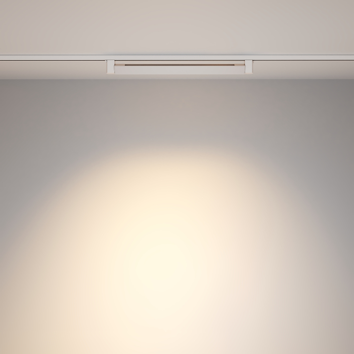 Corp de iluminat pe șină Points Rot, Aluminiu și plastic Alb, 20W, Maytoni TR010-1-20W4K-M-W [7]