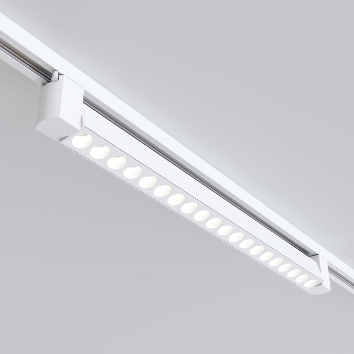 Corp de iluminat pe șină Points Rot, Aluminiu și plastic Alb, 20W, Maytoni TR010-1-20W4K-M-W [10]