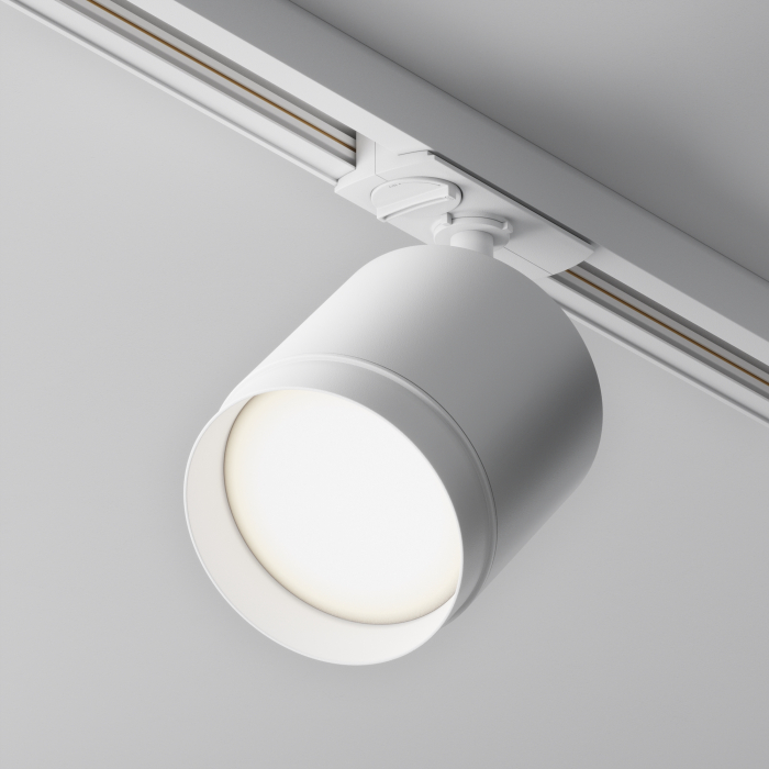 Corp de iluminat pe șină Polar, Aluminiu și plastic Alb, 12W, MAYTONI TR088-1-GX53-W [6]