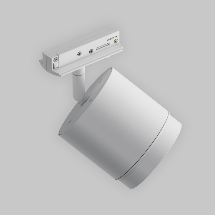 Corp de iluminat pe șină Polar, Aluminiu și plastic Alb, 12W, MAYTONI TR088-1-GX53-W [8]