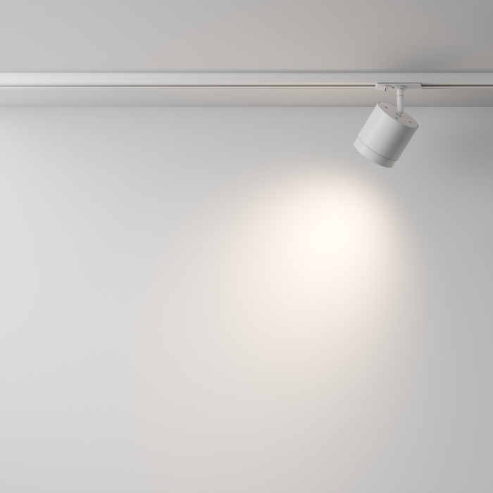 Corp de iluminat pe șină Polar, Aluminiu și plastic Alb, 12W, MAYTONI TR088-1-GX53-W [7]