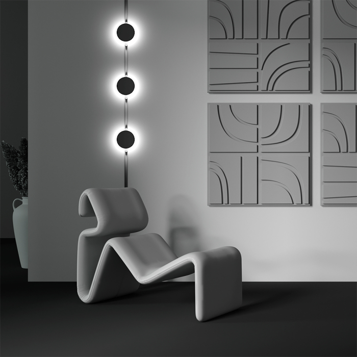 Corp de iluminat pe șină Relax, Aluminiu Negru, 5W, MAYTONI TR107-2-5W3K-B [3]