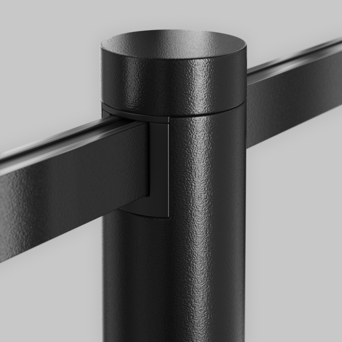 Corp de iluminat pe șină Skim Negru Aluminiu 3W MAYTONI TR145-1-3W3K-W-B-DE [4]