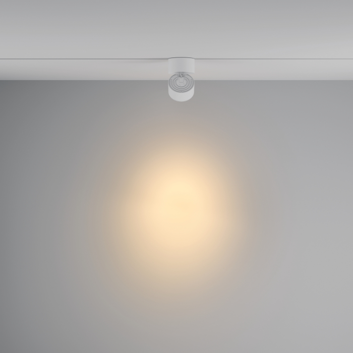 Corp de iluminat pe șină Yin, Aluminiu Alb, 15W, MAYTONI TR084-1-15W3K-D-W-DE [7]