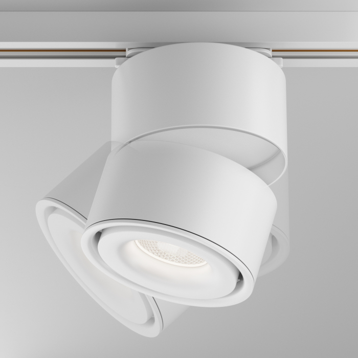 Corp de iluminat pe șină Yin, Aluminiu Alb, 15W, MAYTONI TR084-1-15W4K-D-W [10]