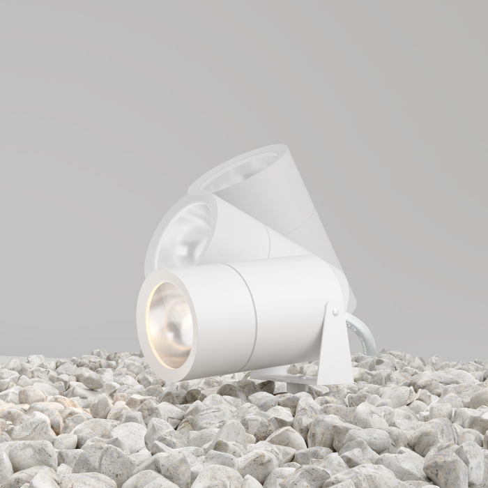 Corp de iluminat peisagistic Bern, Aluminiu Alb, 15W, MAYTONI O050FL-L15W3K [9]