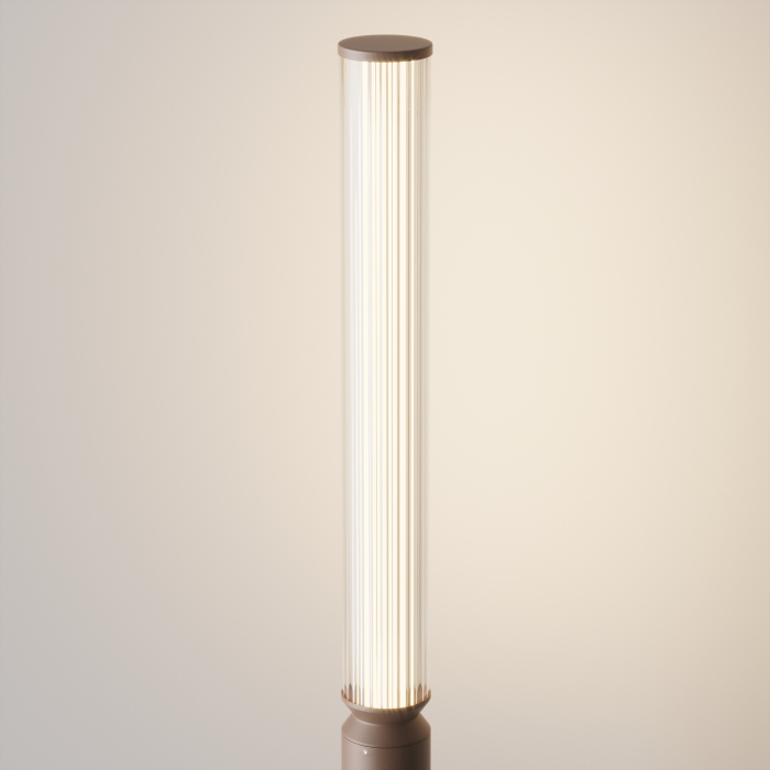Corp de iluminat peisagistic LIT, Aluminiu și sticlă Maro, 20W, MAYTONI O593FL-L20BR3K [8]