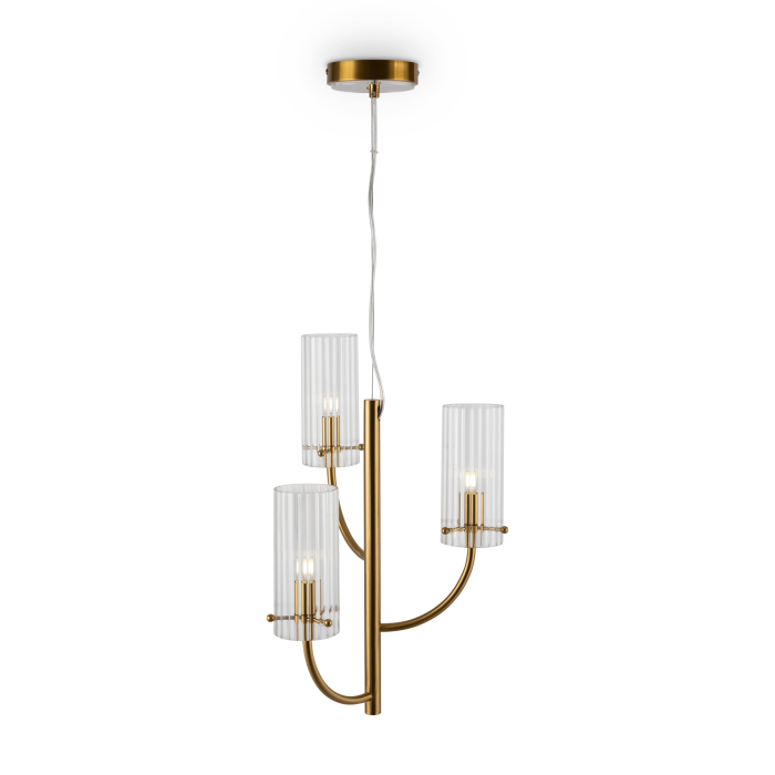 Corp de iluminat suspendat Arco, Metal Alamă, 40W, MAYTONI MOD223PL-03BS [7]
