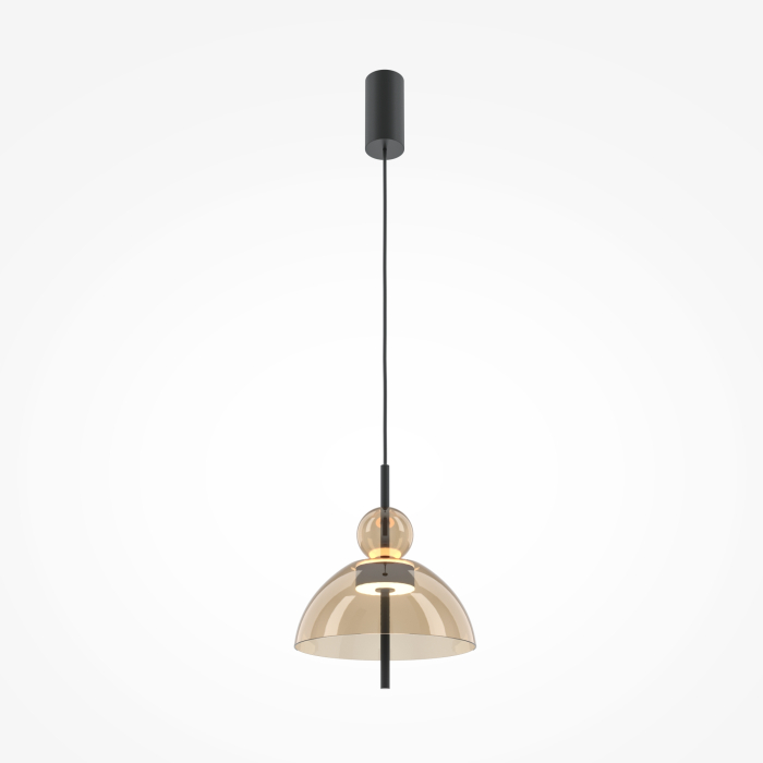Corp de iluminat suspendat Bangkok, Metal Negru, 12W, MAYTONI MOD185PL-L12CG3K1 [5]