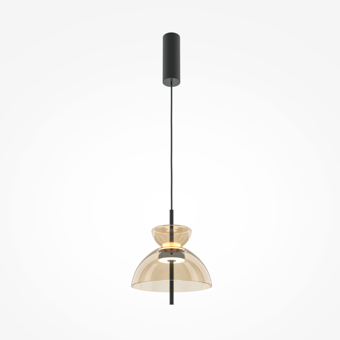 Corp de iluminat suspendat Bangkok, Metal Negru, 12W, MAYTONI MOD185PL-L12CG3K2 [5]