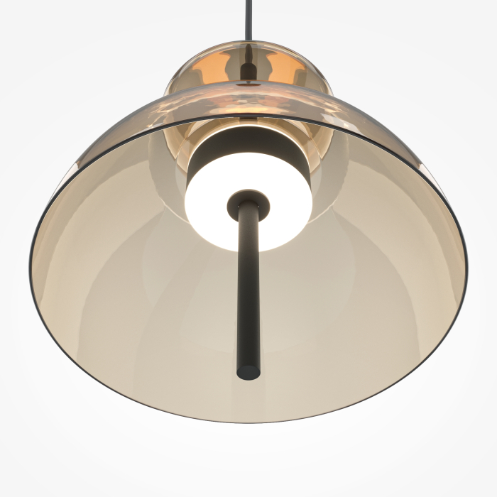Corp de iluminat suspendat Bangkok, Metal Negru, 12W, MAYTONI MOD185PL-L12CG3K2 [6]