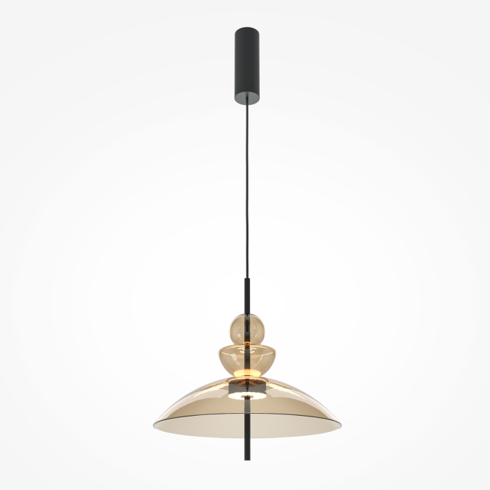 Corp de iluminat suspendat Bangkok, Metal Negru, 12W, MAYTONI MOD185PL-L12CG3K3 [5]