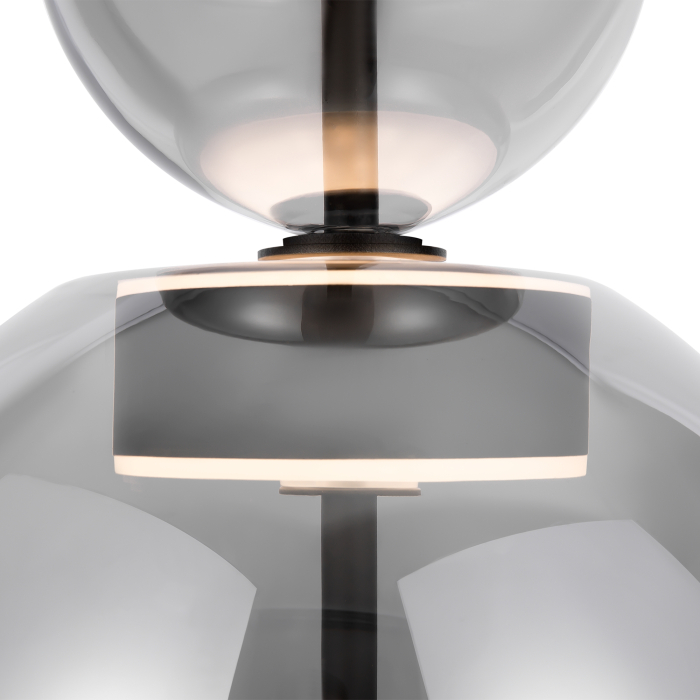Corp de iluminat suspendat Bangkok, Metal Negru, 12W, MAYTONI MOD185PL-L6B3K5 [6]