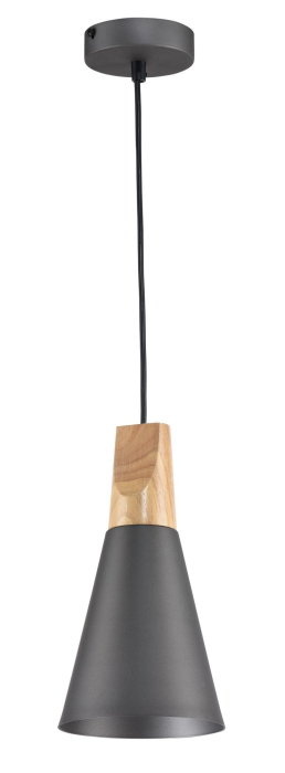 Corp de iluminat suspendat Bicones, Metal Gri, 60W, MAYTONI P359-PL-140-C [6]