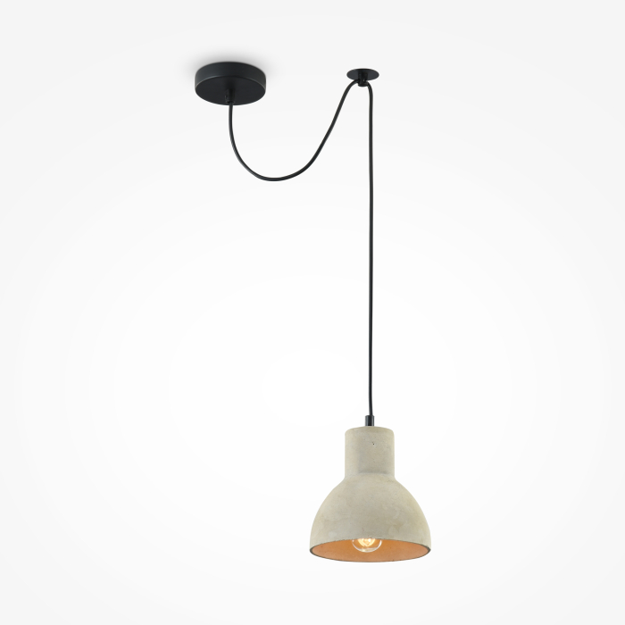 Corp de iluminat suspendat Broni, Metal Negru, 60W, MAYTONI T434-PL-01-GR [4]