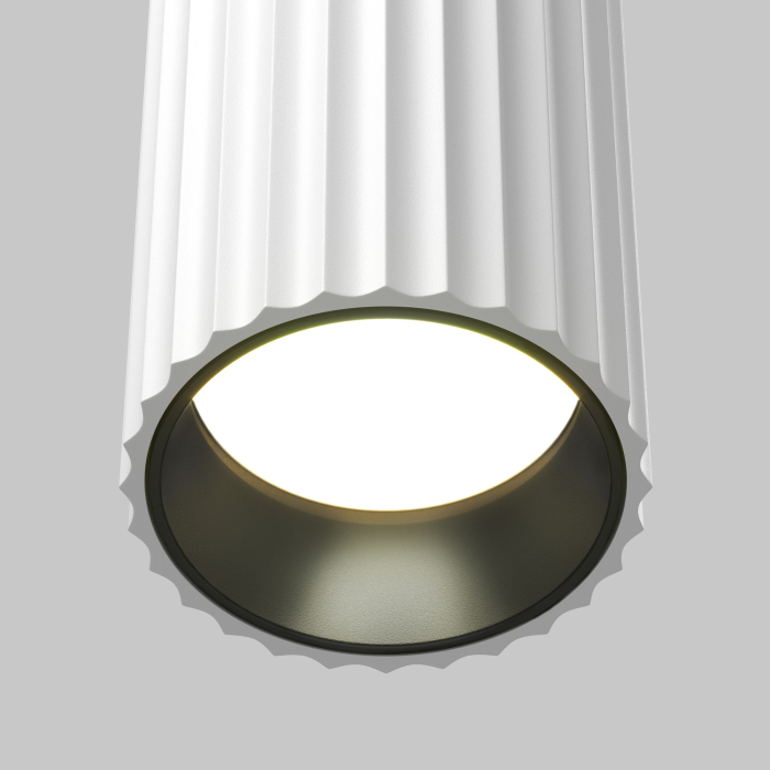 Corp de iluminat suspendat Calipso, Aluminiu Alb, 10W, MAYTONI P106PL-01-GU10-W [9]