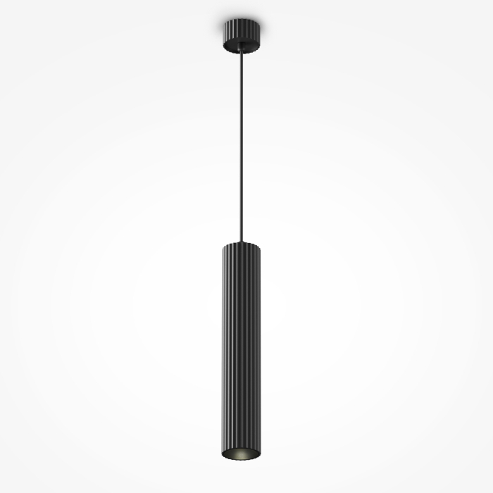 Corp de iluminat suspendat Calipso, Aluminiu Negru, 10W, MAYTONI P106PL-01-GU10-B [6]