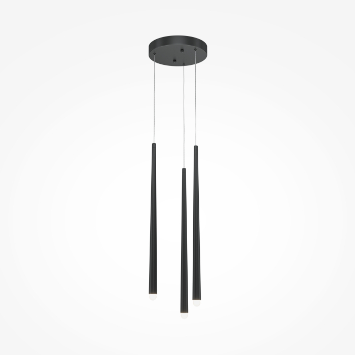 Corp de iluminat suspendat Cascade, Aluminiu Negru, 19W, MAYTONI MOD132PL-L18BK [9]