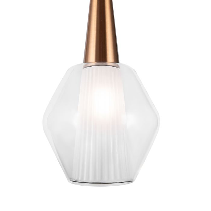 Corp de iluminat suspendat Copita, Metal Auriu, 40W, MAYTONI P003PL-01G [3]