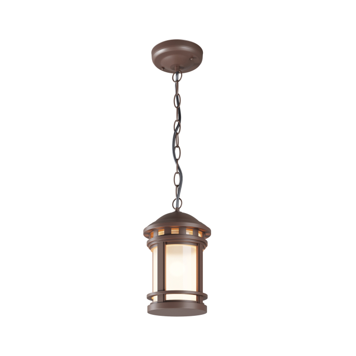 Corp de iluminat suspendat de exterior Salamanca, Aluminiu Maro, 60W, MAYTONI O031PL-01BR [6]