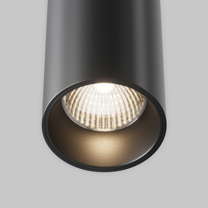 Corp de iluminat suspendat Efir, Aluminiu Negru, 25W, MAYTONI P089PL-25W3K-B [9]