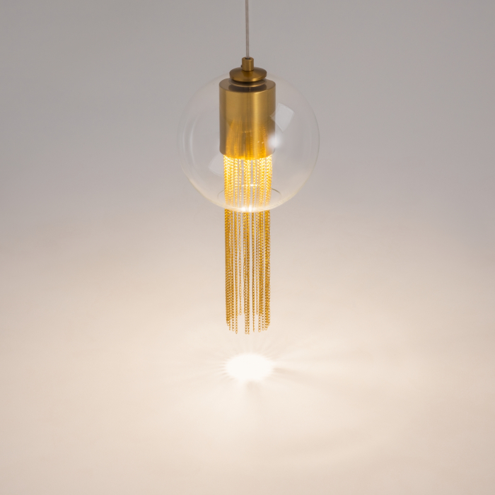 Corp de iluminat suspendat Flusso, Metal Bronz, 12W, MAYTONI P095PL-01BZ [4]