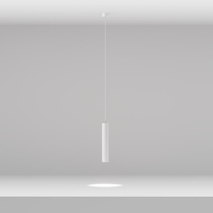 Corp de iluminat suspendat Focus LED, Aluminiu Alb, 12W, MAYTONI P072PL-L12W4K-1 [7]