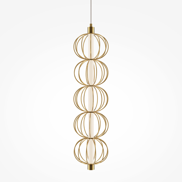 Corp de iluminat suspendat Golden Cage, Metal Auriu, 17W, MAYTONI MOD216PL-L10G3K [9]