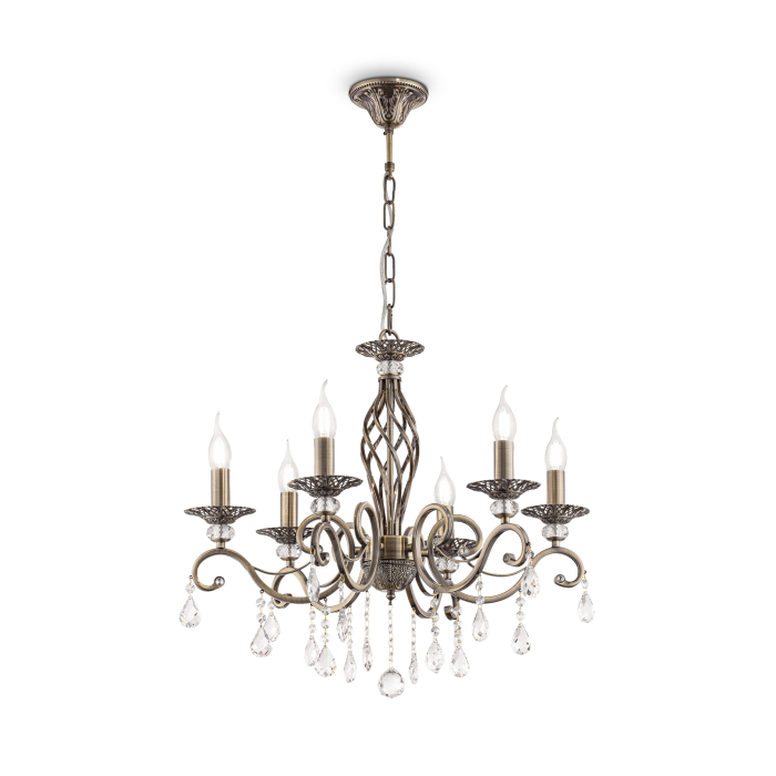 Corp de iluminat suspendat Grace, Metal Bronz, 60W, MAYTONI RC247-PL-06-R [4]