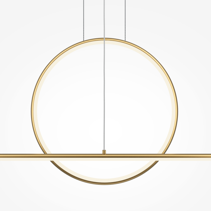 Corp de iluminat suspendat Halo, Aluminiu Alamă, 40W, MAYTONI MOD247PL-L49BSK [5]