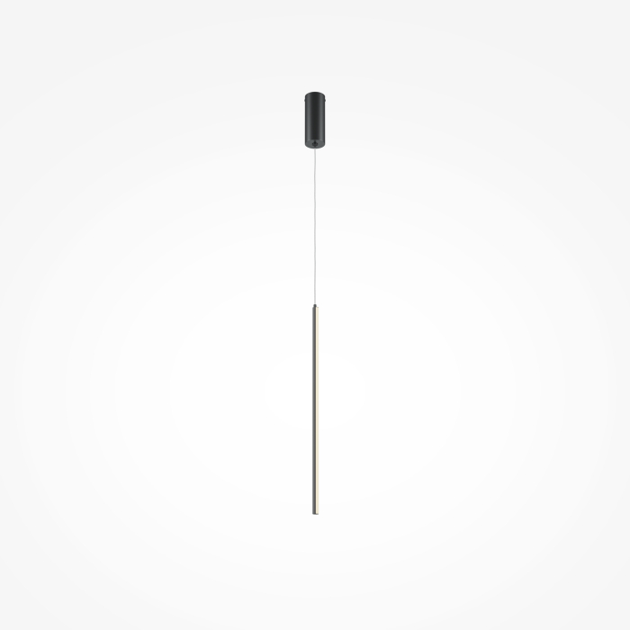 Corp de iluminat suspendat Halo, Aluminiu Negru, 11W, MAYTONI MOD246PL-L12BK [4]