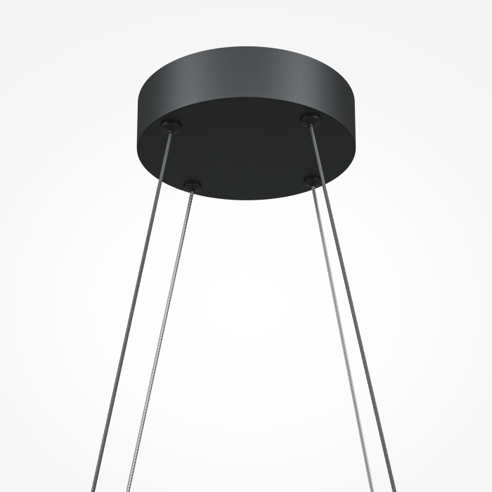Corp de iluminat suspendat Halo, Aluminiu Negru, 40W, MAYTONI MOD244PL-L50BK [6]