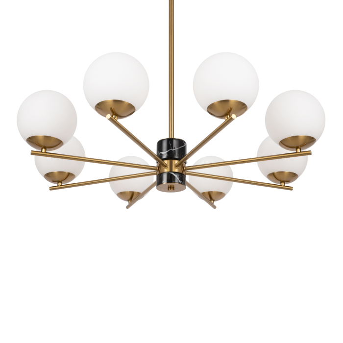 Corp de iluminat suspendat MARBLE, Metal Alamă, 60W, MAYTONI MOD187PL-08BS [5]
