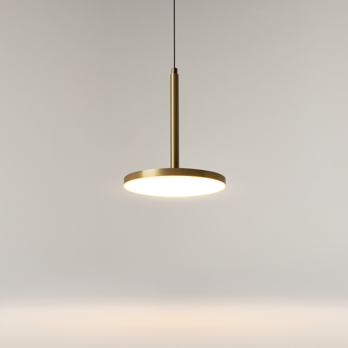 Corp de iluminat suspendat Plato, Aluminiu Alamă, 12W, MAYTONI P076PL-L12W3K-BS [6]