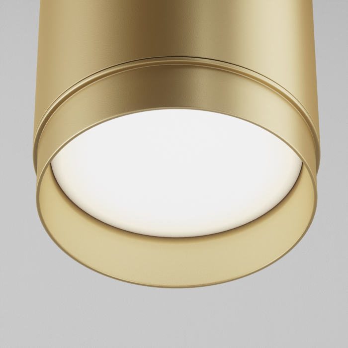 Corp de iluminat suspendat Polar, Aluminiu și plastic Auriu mat, 12W, MAYTONI P088PL-GX53-MG [12]