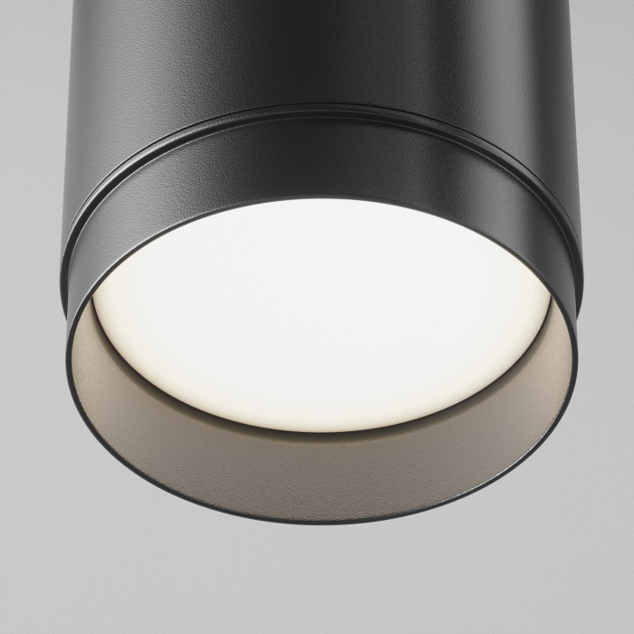 Corp de iluminat suspendat Polar, Aluminiu și plastic Negru, 12W, MAYTONI P088PL-GX53-B [13]