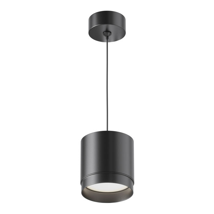 Corp de iluminat suspendat Polar, Aluminiu și plastic Negru, 12W, MAYTONI P088PL-GX53-B [14]