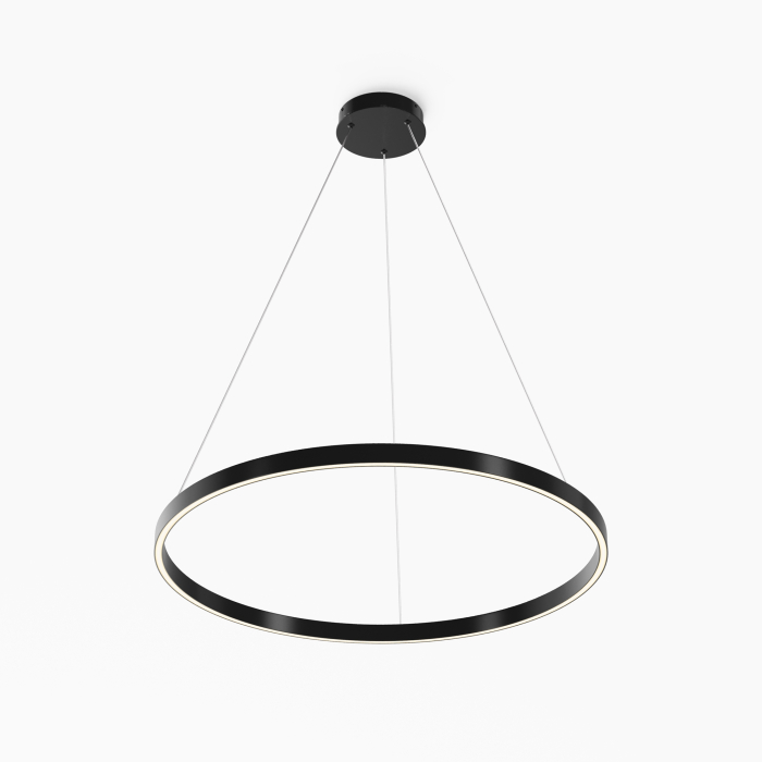 Corp de iluminat suspendat Rim, Aluminiu Negru, 51W, MAYTONI MOD058PL-L42BK [3]