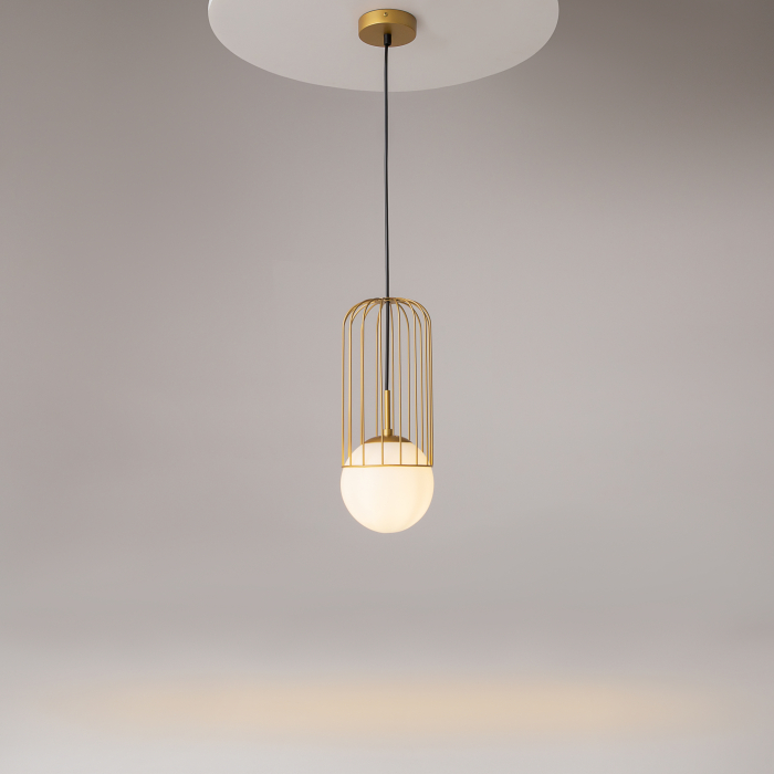 Corp de iluminat suspendat Telford, Metal Auriu, 25W, Maytoni P361PL-01G P362PL-01G [2]