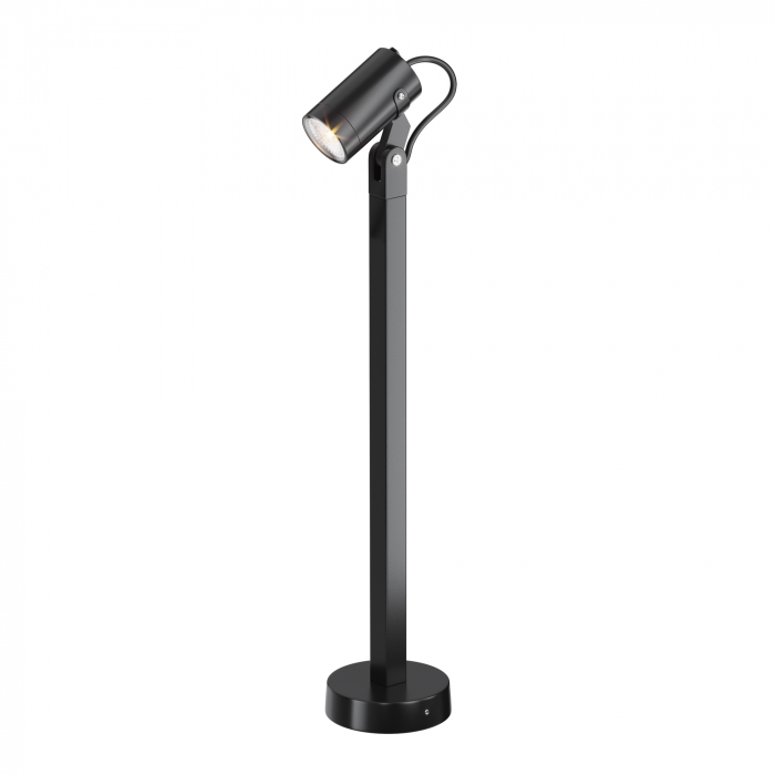 Stalp pentru exterior Scope O025FL-01B1, 1xGU10, negru, IP65, Maytoni [1]