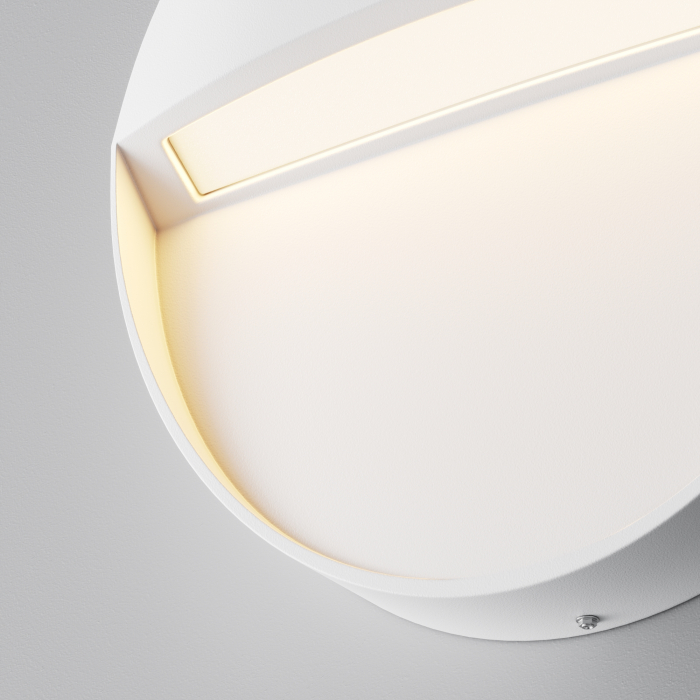 Aplica pentru scari LED Mane O046SL-L3W3K, 3W, 100lm, lumina calda, IP54, alba, Maytoni [4]