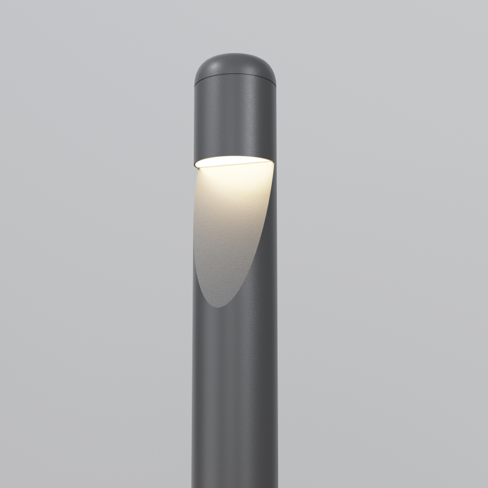 Stalp pentru exterior LED Hagen O423FL-L5GF, 5W, 200lm, lumina calda, IP65, grafit, Maytoni [3]