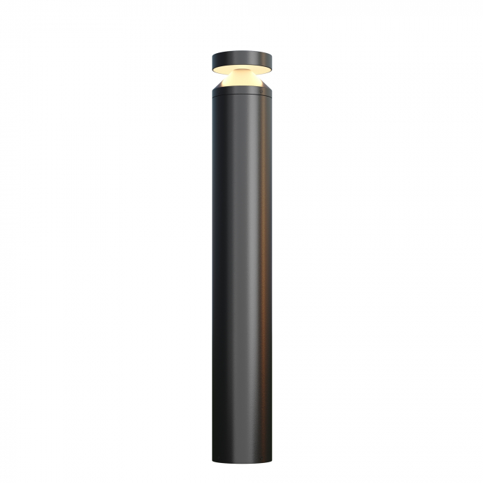 Stalp pentru exterior LED Olten O591FL-L12GF3K1, 12W, 280lm, lumina calda, IP65, grafit, Maytoni [1]