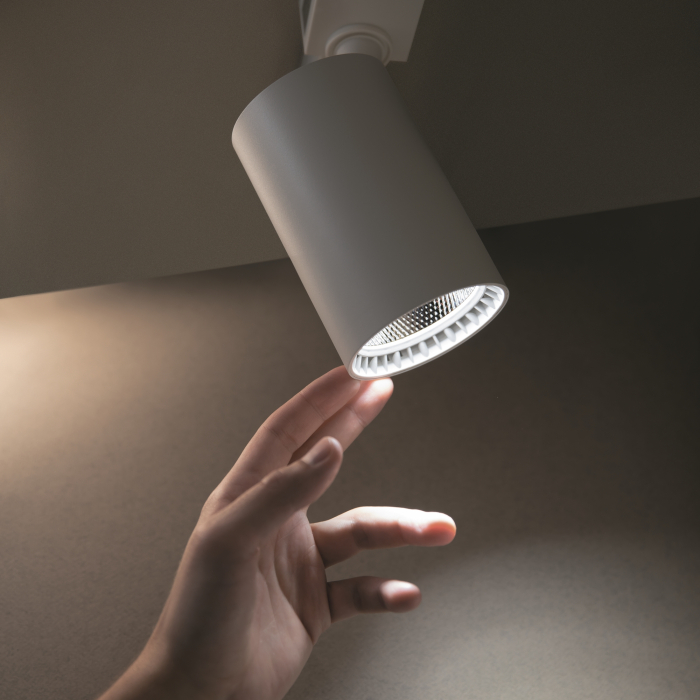 Spot LED pe Sina 15W, Maytoni Vuoro, 1600lm, Lumina Calda (3000K), Alb [2]