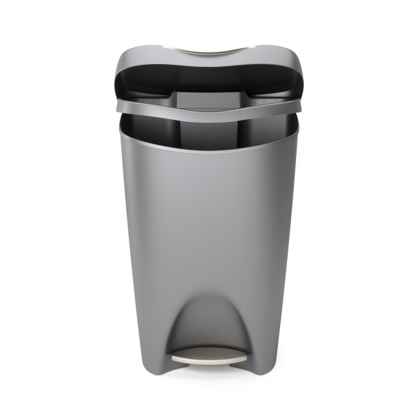 Coș de Gunoi Brim, Polipropilenă Reciclată Gri Satinat - Umbra [4]