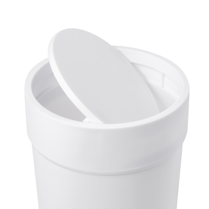 Coș de Gunoi Touch - Alb din Plastic Alb, 19x19x30cm, Umbra 023269-660 [2]